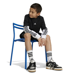 adidas Street Jam 2-in-1 Long Sleeve Tee - Kids