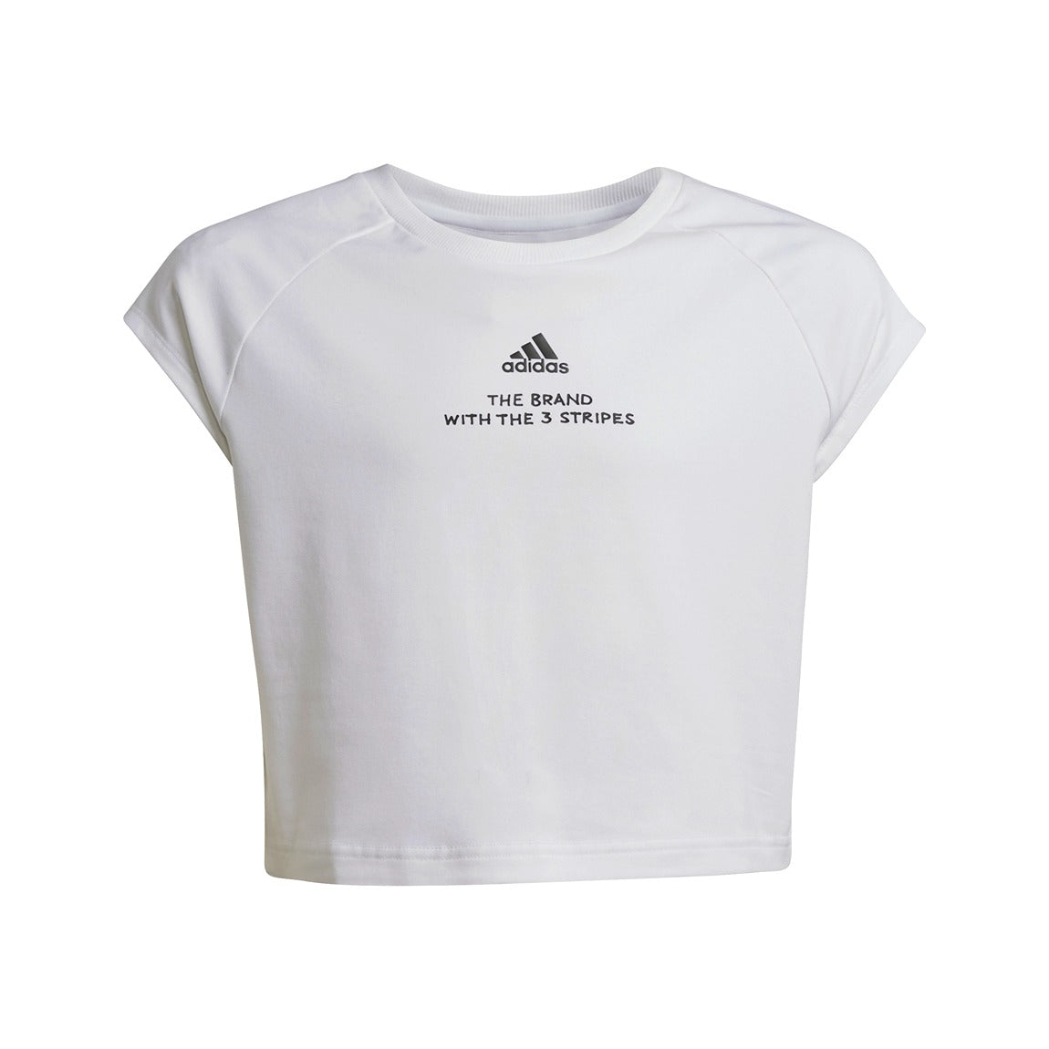 adidas Street Jam Crop T-Shirt - Girls