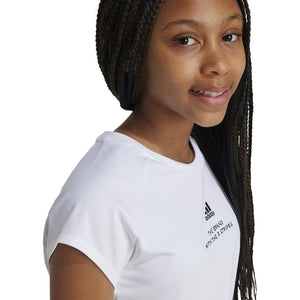 adidas Street Jam Crop T-Shirt - Girls