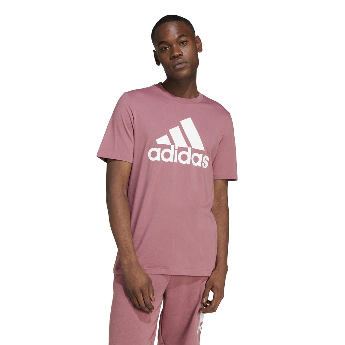 adidas Essentials Single Jersey Big Logo Tee - Men