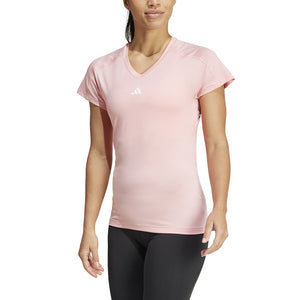 adidas AEROREADY Train Essentials V-Neck Tee - Women