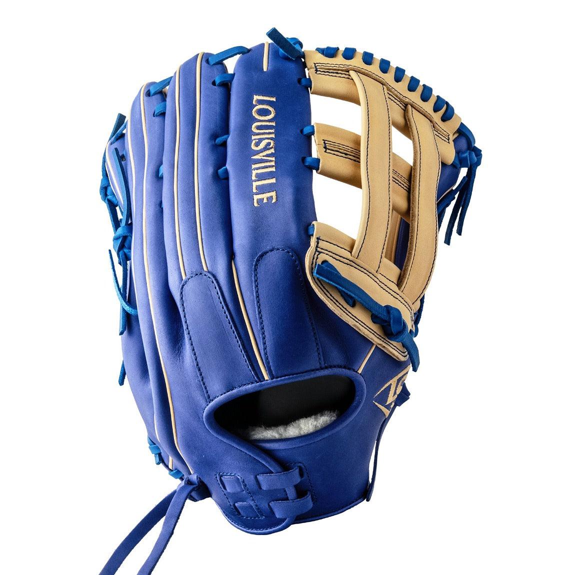 LOUISVILLE SUPER Z SLOWPITCH FIELDING GLOVES CREAM-ROYAL14