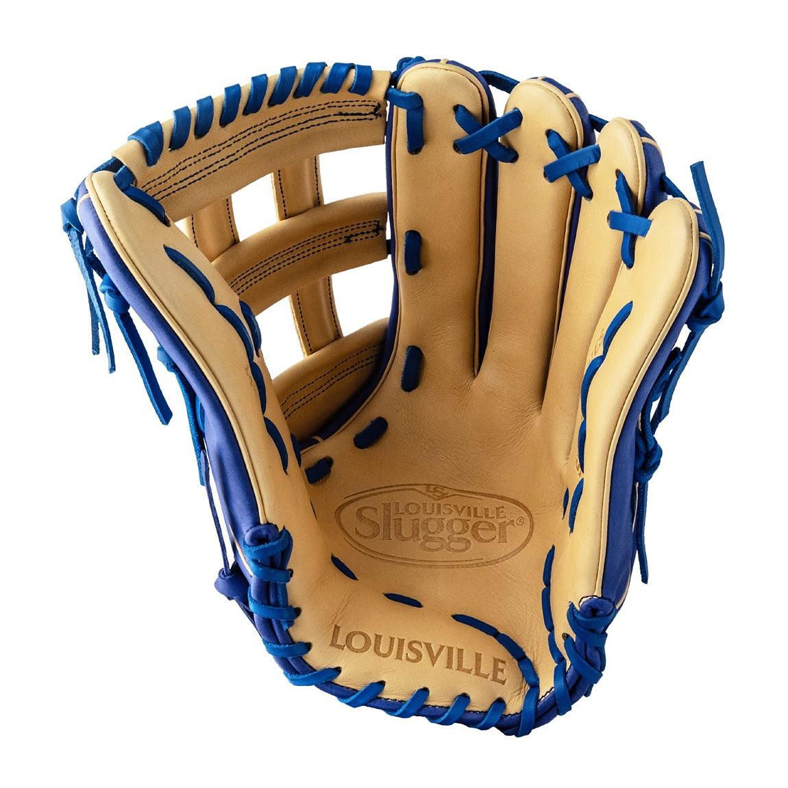 LOUISVILLE SUPER Z SLOWPITCH FIELDING GLOVES CREAM-ROYAL14