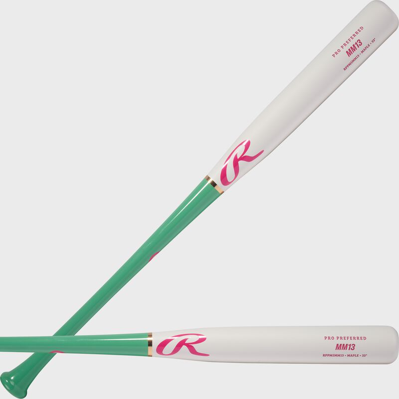 Batte de baseball en bois d'érable Rawlings Pro Preferred MM13