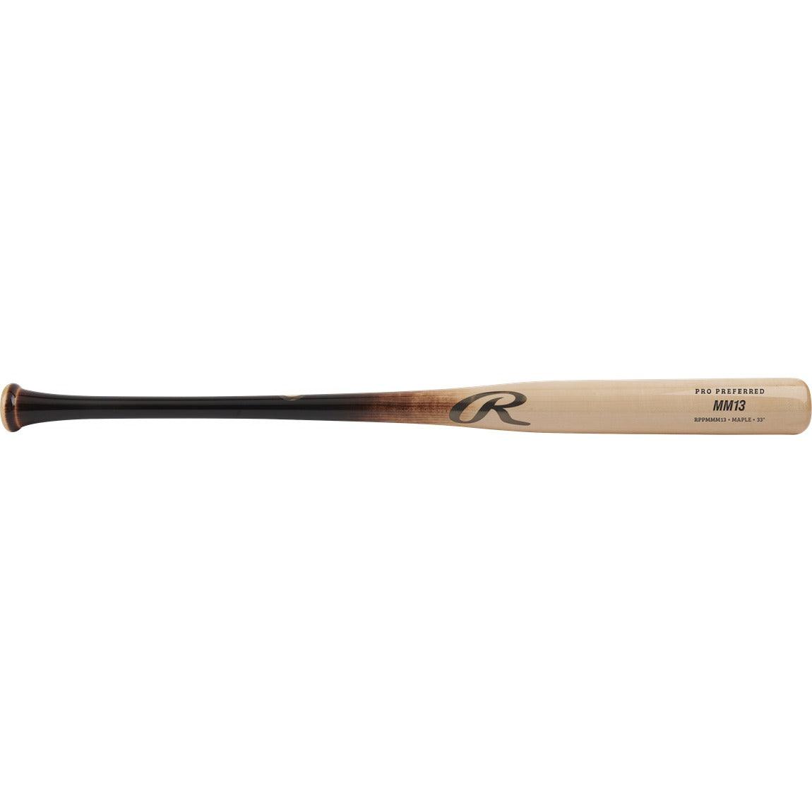 Rawlings Pro Preferred MM13 Maple wood Baseball Bat