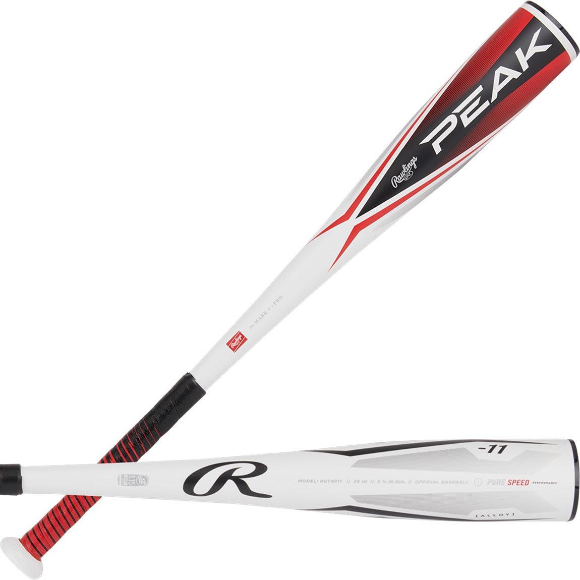 2024 Rawlings Peak 2 5/8" (-11) USSSA Baseball Bat