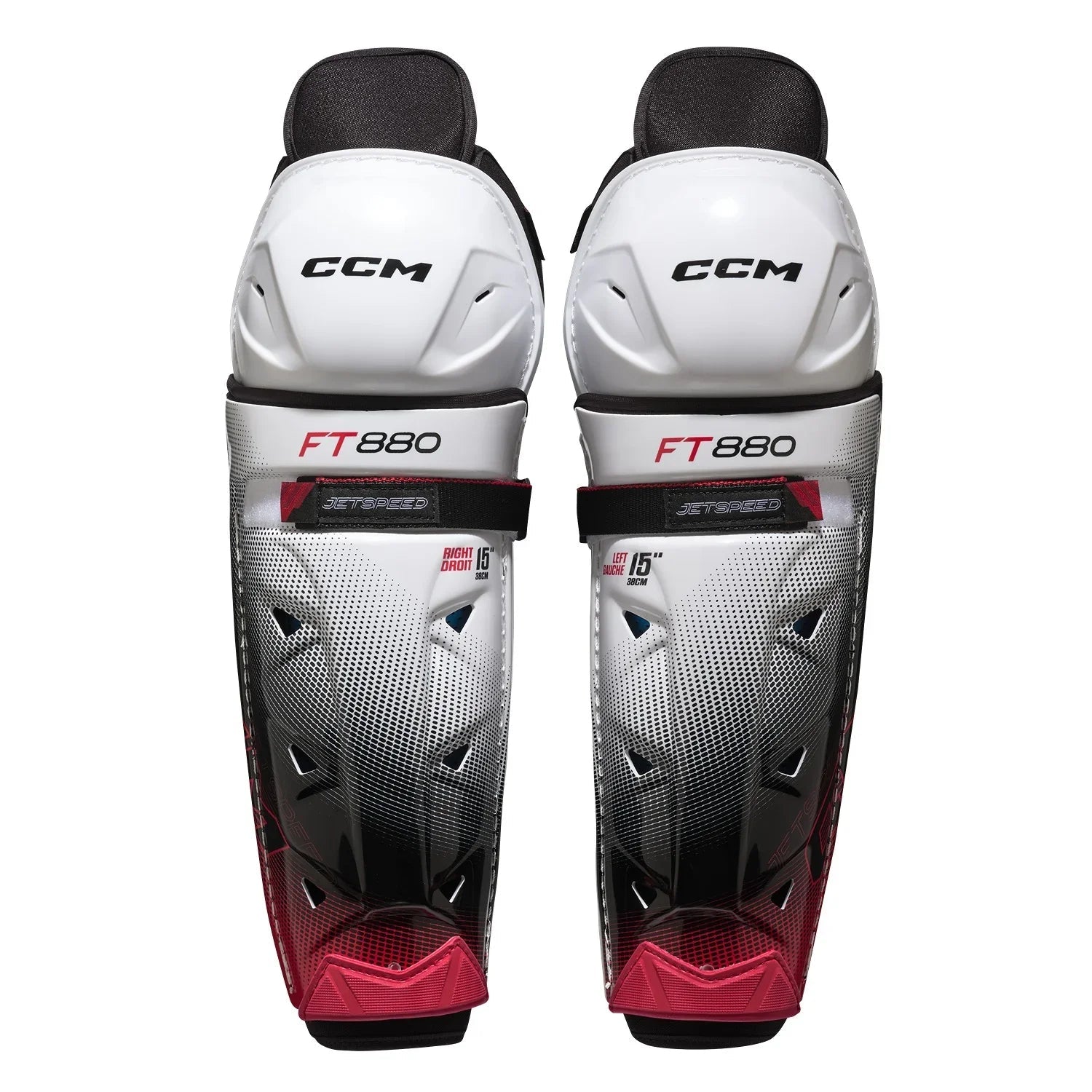 Protège-tibias de hockey CCM Jetspeed FT880 Senior