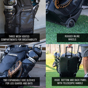 Catchers Bat + Equipment Wheeled Bag Senior - Sports Excellence