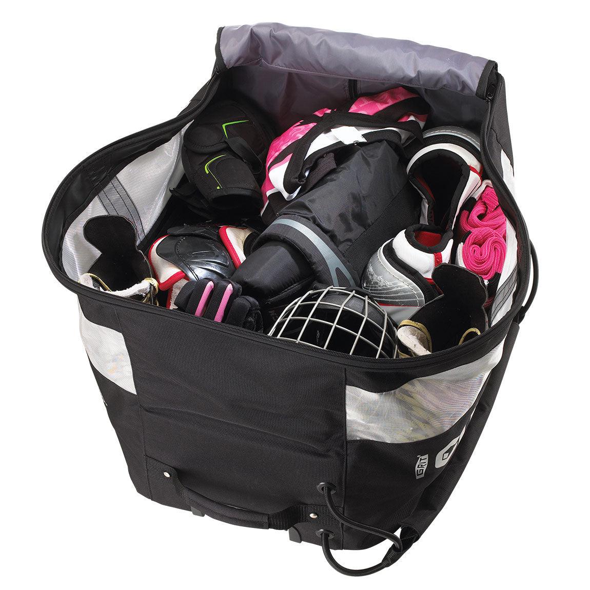 Cube Jr. Wheeled Hockey Bag 26" Black - Sports Excellence