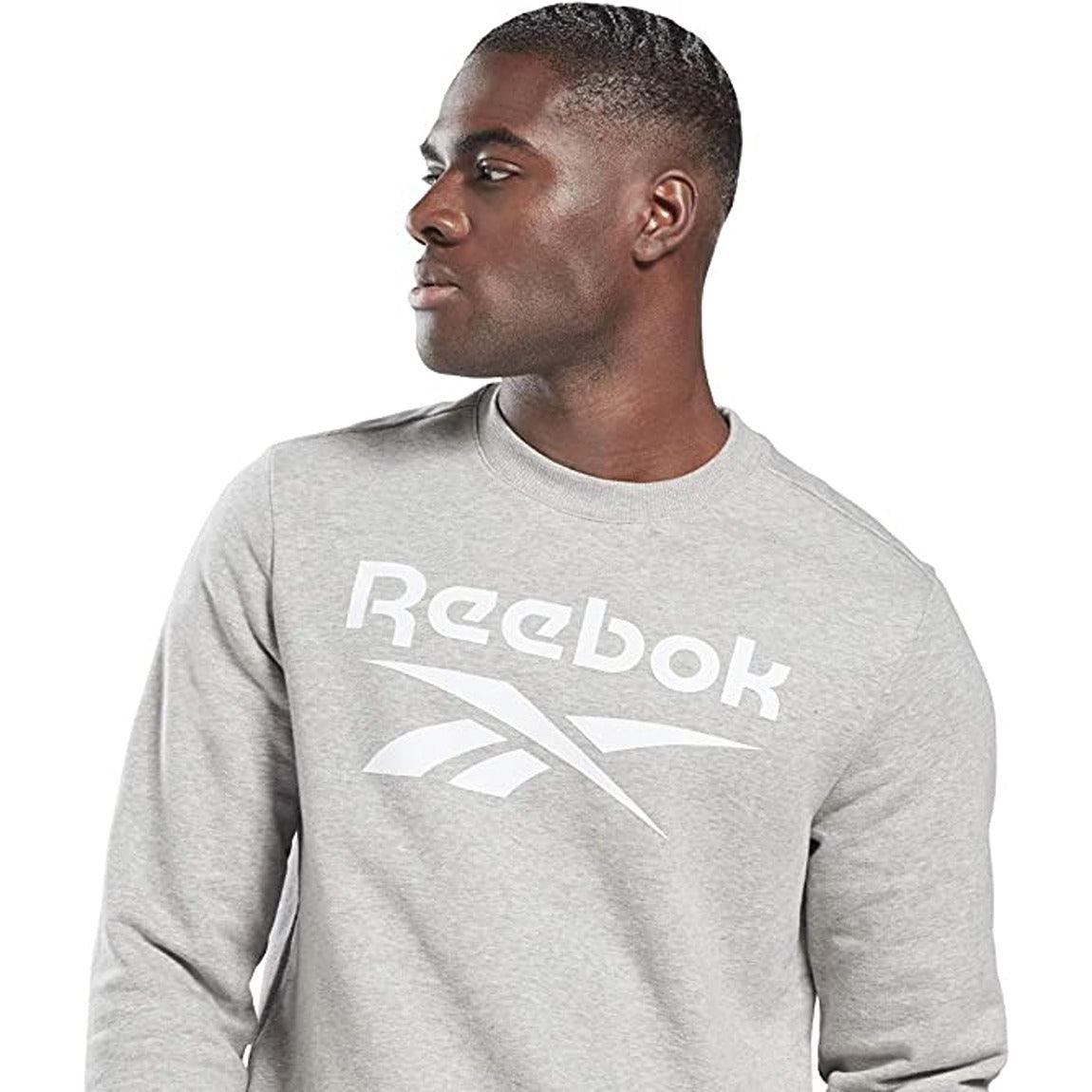 Reebok Big Logo Crew Sweatshirt - Men - Sports Excellence