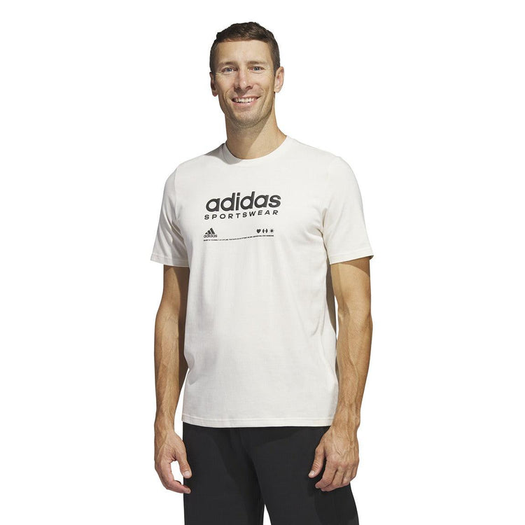 adidas Lounge Graphic T-Shirt - Men - Sports Excellence