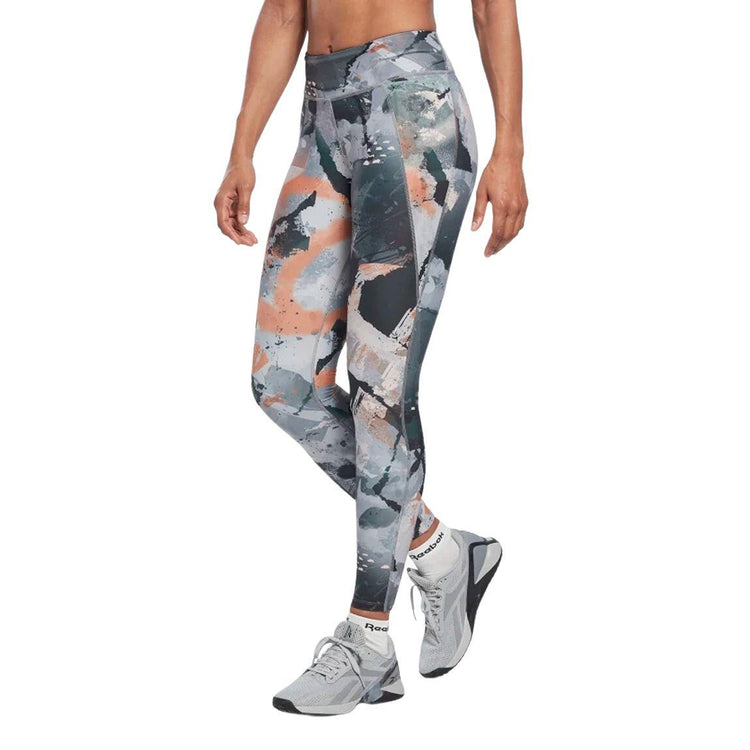 Reebok Lux Allover Print Bold Leggings - Women - Sports Excellence