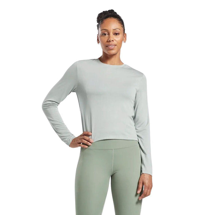 Reebok Activchill+Dreamblend Long-Sleeve Top - Women - Sports Excellence