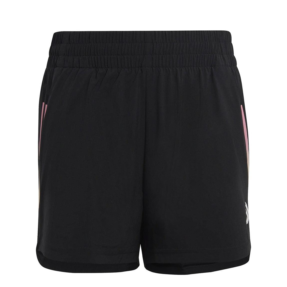 Training AEROREADY 3-Stripes Woven High-Rise Shorts - Girls - Sports Excellence