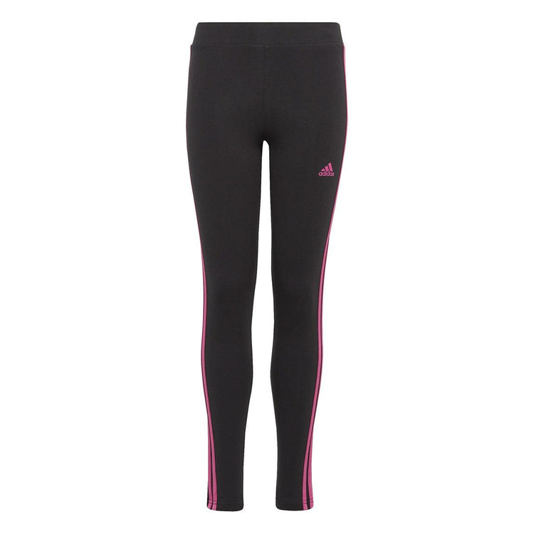 Essentials 3-Stripes Cotton Leggings - Girls - Sports Excellence