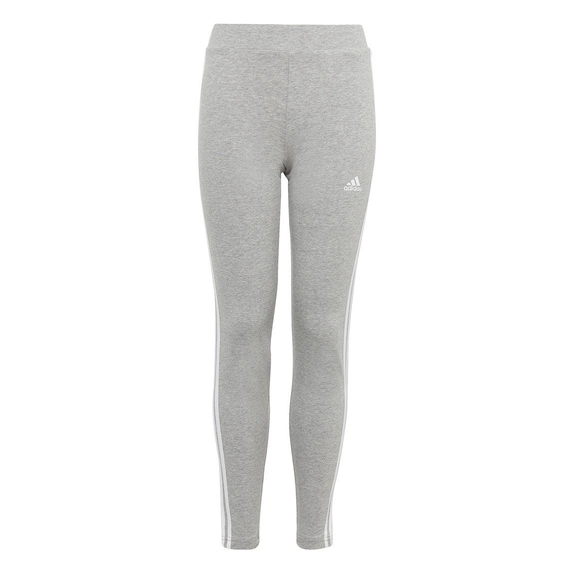 Essentials 3-Stripes Cotton Leggings - Girls - Sports Excellence