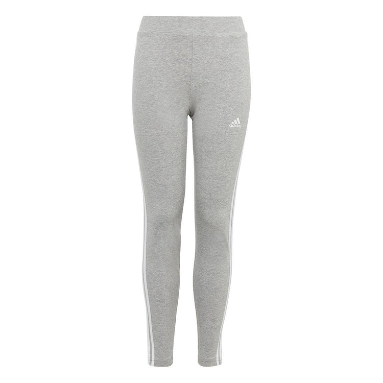 Essentials 3-Stripes Cotton Leggings - Girls - Sports Excellence