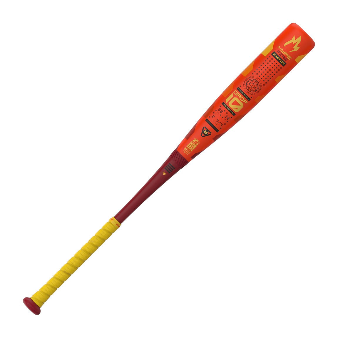 Easton HYPE FIRE JBB (2 3/4" BARREL) USSSA Baseball Bat (2025)