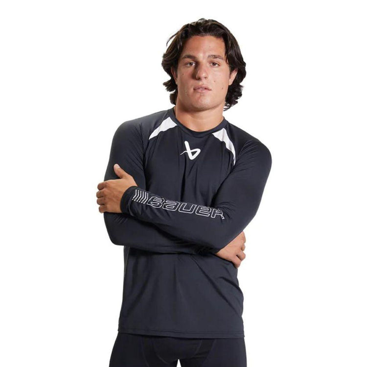 Bauer Performance Long Sleeve Baselayer Top - Senior - Sports Excellence