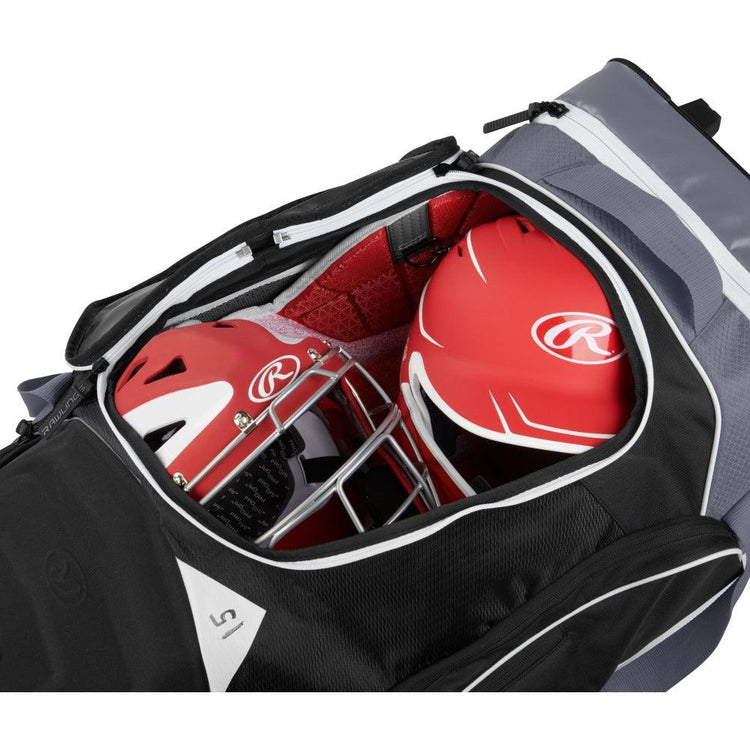 R1502 Wheeled Catchers Bag Senior - Sports Excellence