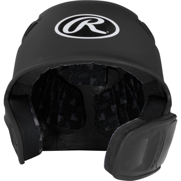 R16 Velo 1-Tone Matte w/Reversible Ext Batting Helmet Senior - Sports Excellence