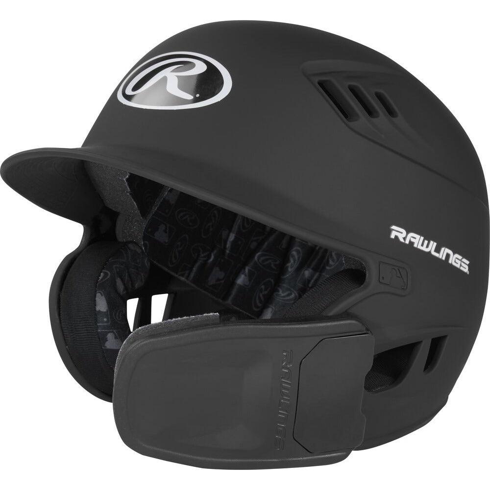 R16 Velo 1-Tone Matte w/Reversible Ext Batting Helmet Senior - Sports Excellence