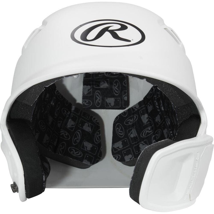 R16 Velo 1-Tone Matte w/Reversible Ext Batting Helmet Senior - Sports Excellence