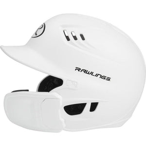 R16 Velo 1-Tone Matte w/Reversible Ext Batting Helmet Senior - Sports Excellence