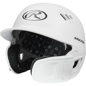 R16 Velo 1-Tone Matte w/Reversible Ext Batting Helmet Junior - Sports Excellence