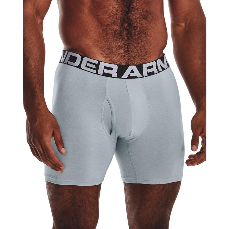 Under Armour Charged Cotton® 6" Boxerjock® – 3-Pack