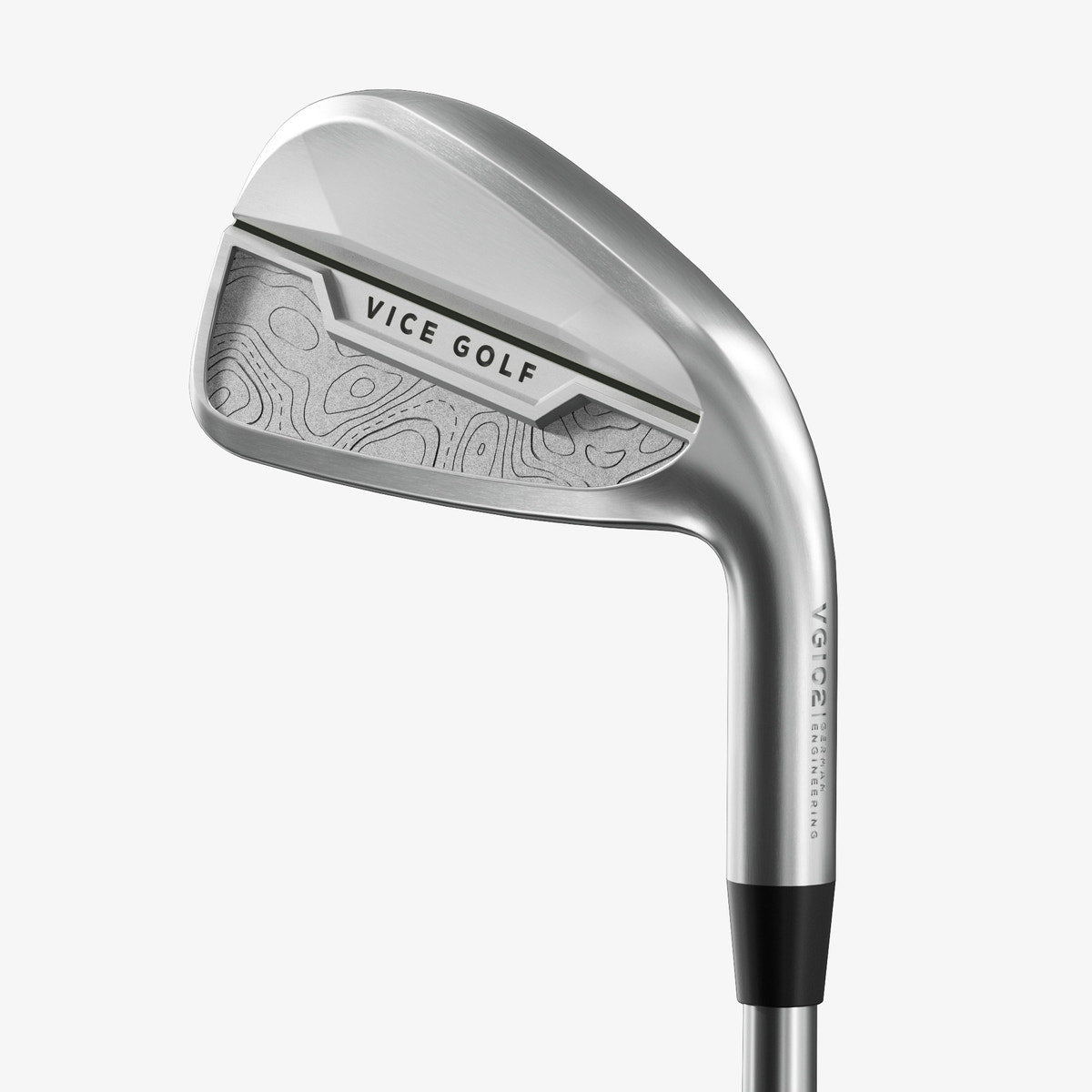 Vice Golf VGI02 Chrome Ensemble de 7 clubs gaucher Acier rigide
